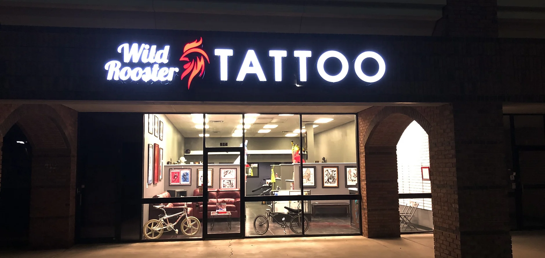 WILD ROOSTER TATTOO FORT WORTH