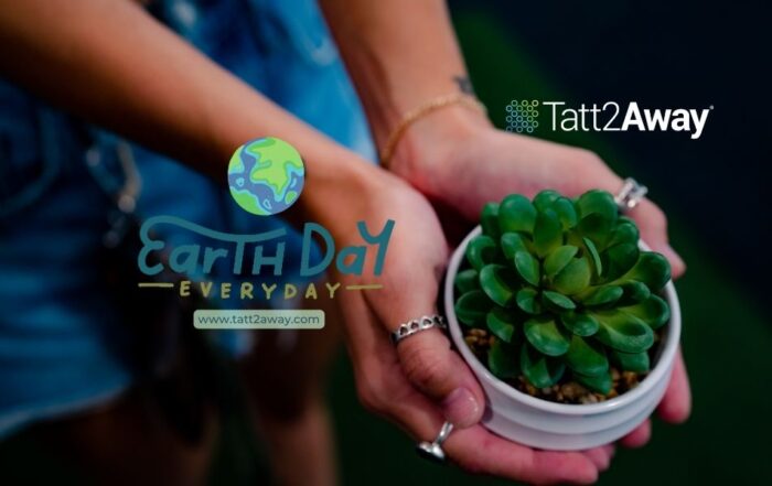 earth day tattoo removal green