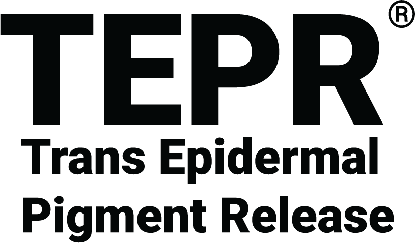 Tepr trans epidermal pigment release